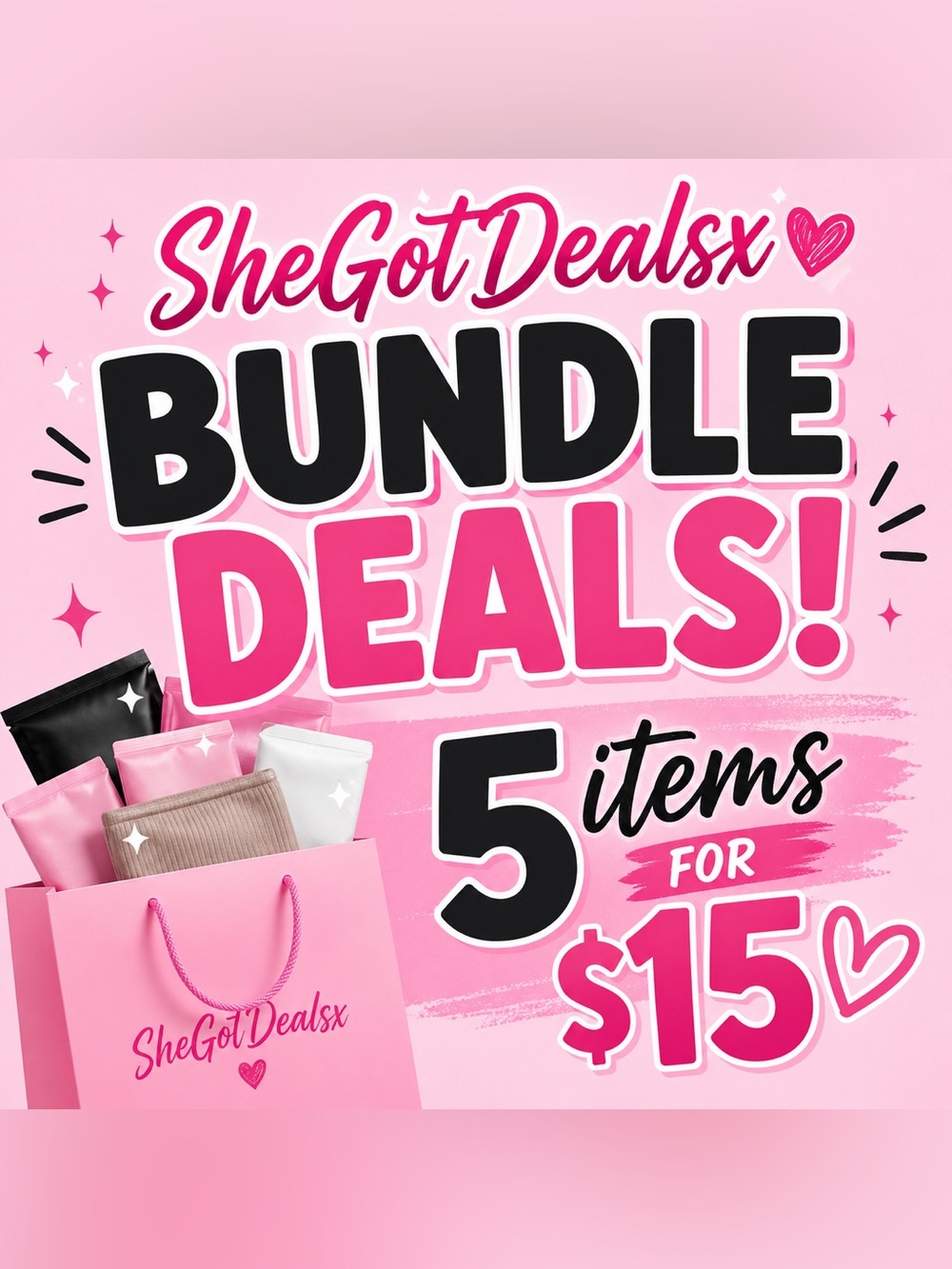 💖💖SheGotDeals Moving to Vinted until May!💖💖